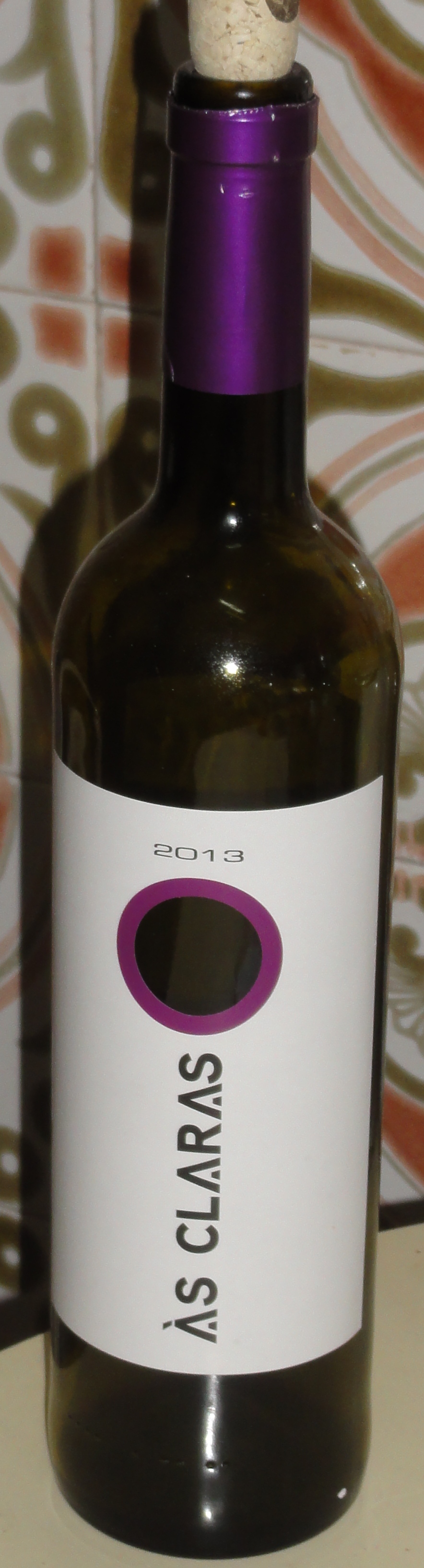 VINHO ÀS CLARAS TINTO 2013