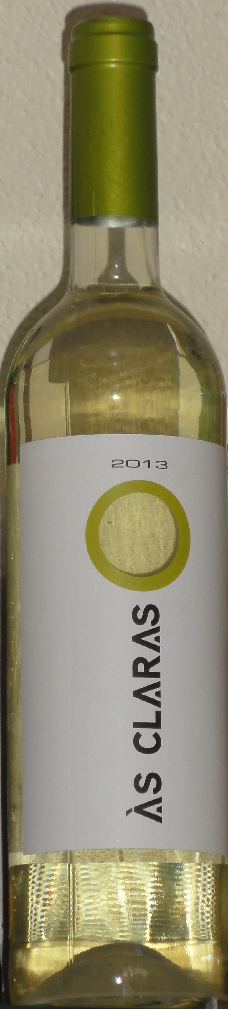 VINHO ÀS CLARAS BRANCO 2013