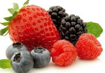 Frutos vermelhos Aroma de certos vinhos tintos que recorda as bagas vermelhas de bosque (framboesas, morangos, groselhas) ou às ameixas e cerejas maduras. 