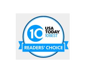 Top 10 de escolhas dos melhores pela votação dos leitores da conceituada revista americana, USA TODAY.