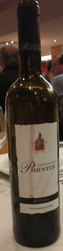 Herdade dos Pimenteis Reserva Tinto 2010