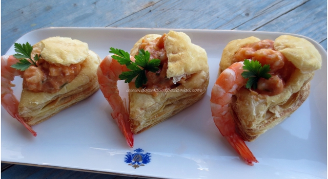 Vol-au-vent de Camarão