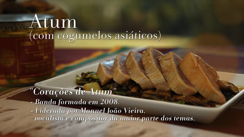 ATUM COM COGUMELOS ASIÁTICOS