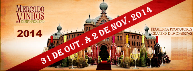 Todos os anos o Campo Pequeno é palco da já habitual Feira de Vinhos. Este ano não é exceção! de 31 de Outubro a 2 de Novembro lá decorre mais este evento. Oportunidade única para provar e até adquirir vinhos a excelentes preços, difíceis de alcançar mesmo tendo em conta as grandes superfícies. A grande vantagem aqui é precisamente o contacto direto com o produtor. Em baixo tem uma lista de produtores já confirmados, sujeita a alteração que informarei o leitor pelo Facebook no grupo ou na página. O canal está aberto com a organização e quaisquer acrescentos serão aqui divulgados. Espero que gostem de mais este certame.