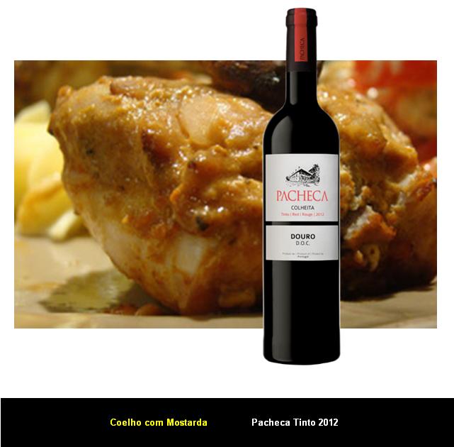 Ingredientes 600 g de coelho 50 g de cebola 4 cl de azeite 2 dentes de alho 20 g de cebolinho 50 g de alho francês 1 c. de café de mostarda Dijon 4 cl de vinho branco 100 g de cenoura 100 g de ervilhas Sal  Pimenta preta q.b Confeção 1º Desosse o coelho, corte-o em pedaços e tempere de sal e pimenta. Leve ao lume o azeite com a cebola em meias-luas, junte o alho esmagado e deixe alourar. 2º Adicione o coelho e deixe alourar, refresque com o vinho branco, junte a mostarda, o cebolinho, as rodelas de alho francês, a cenoura em rodelas e as ervilhas, deixe estufar muito lentamente, retire do lume e salpique com o cebolinho picado. 3º Sirva com uma salada de tomate temperada com um fio de azeite e vinagre balsâmico q.b. 