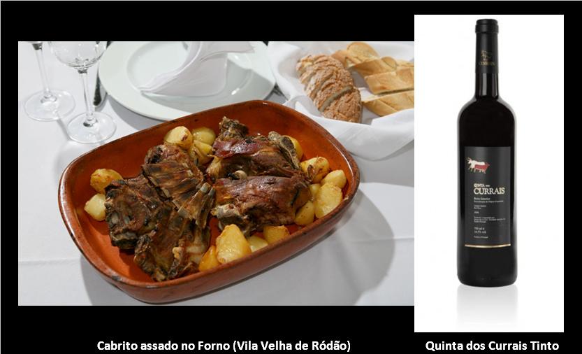 Ingredientes: 1cabrito ; 2 cabeças de alho ; Cebolas ; 5 cabeças de cravinho-da-India ; Louro ; Salsa ; 1l de vinho branco ; Lascas de toucinho ; Azeite Confecção: Na véspera, faz-se uma papa com alho pisado, sal e pimentão e barra-se com ela o cabrito. No dia seguinte, cobre-se o fundo de uma assadeira com cebola cortada em rodelas grossas e coloca-se por cima o cabrito. Rega-se com vinho e juntam-se os restantes ingredientes. Por cima do cabrito colocam-se as lascas de toucinho. Leva-se a assar, de preferência em forno de lenha. Pode acompanhar-se com batatas assadas em quartos.