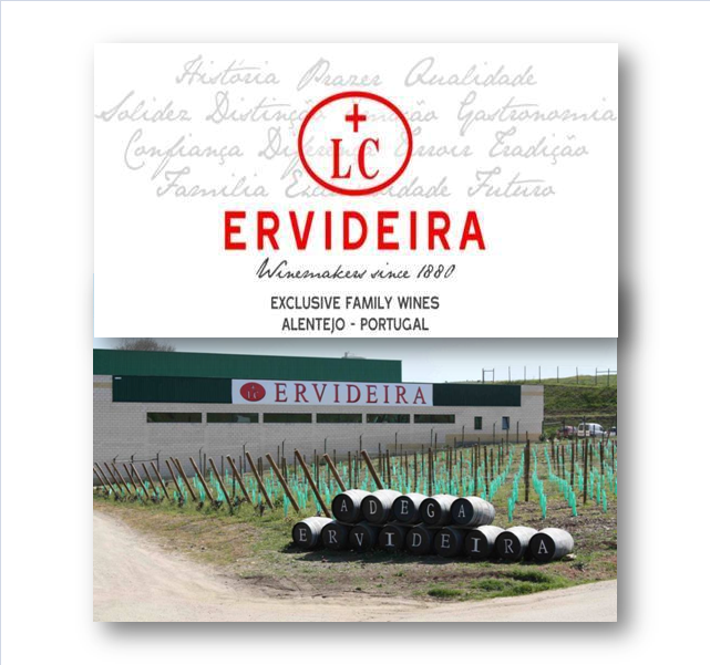 Ervideira Sociedade Agricola Lda. Herdadinha - Vendinha | 7200-042 Reguengos de Monsaraz T.(+351) 266 950 010 F.(+ 351) 266 950 011