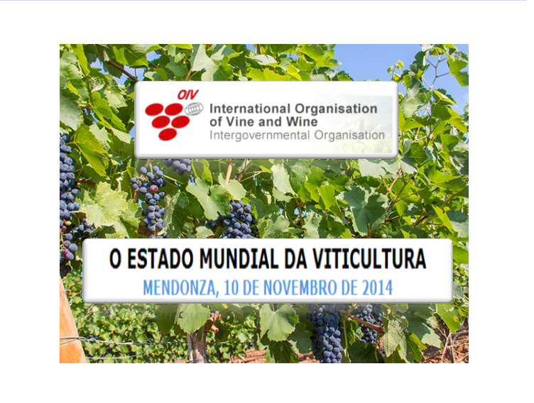 Durante o 37º Congresso da Vinha e do Vinho sob chancela da OIV, realizado em Mendonza, foram abordados complexos como a divulgação de dados estatísticos relativos à produção mundial de vinho, principalmente na área ocupada pela vinha, a produção, tendências de consumo e comércio de vinho.