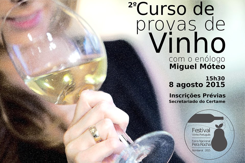 Ontem houve um curso de prova de vinhos ministrado pelo enólogo Miguel Móteo.