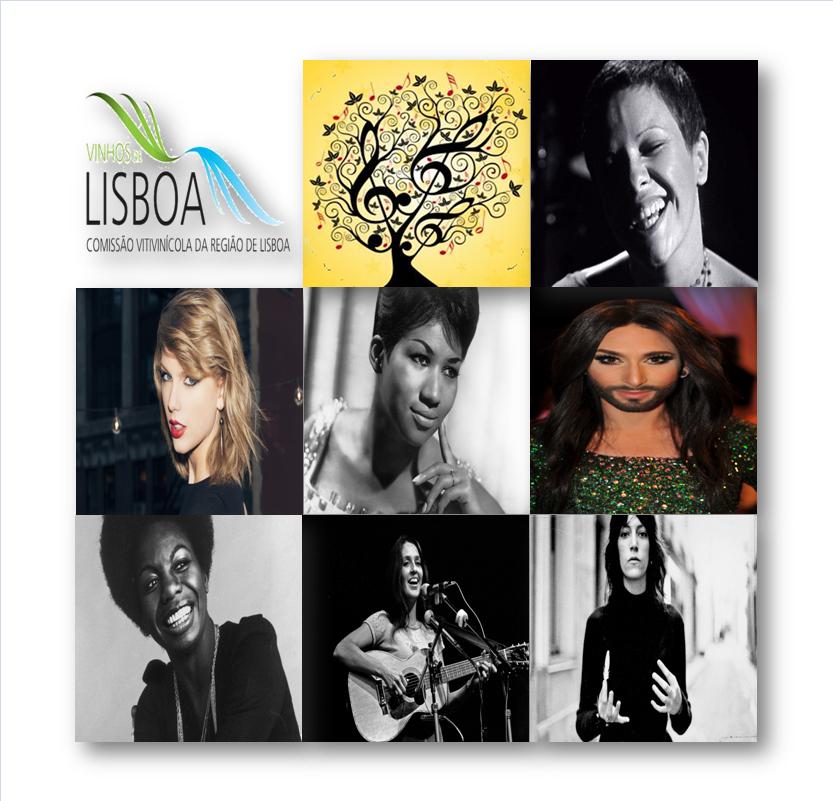 7 enólogas da Câmara de Provadores da Comissão Vitivinícola da Região de Lisboa (CVR Lisboa) sugerem 7 vinhos em homenagem a 7 mulheres que marcaram a história da música.