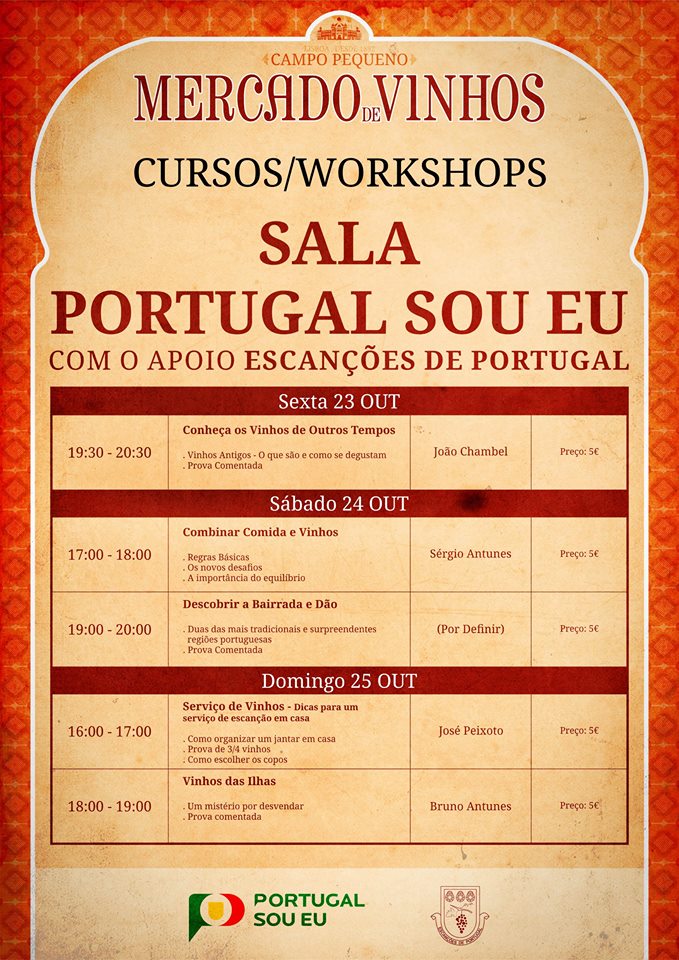 Workshops - Escanções de Portugal