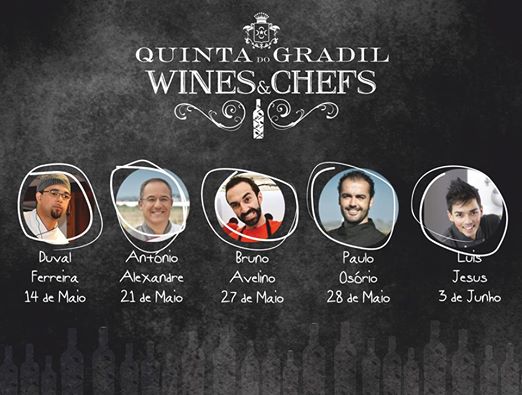 5 datas, 5 Chef's na Quinta do Gradil!