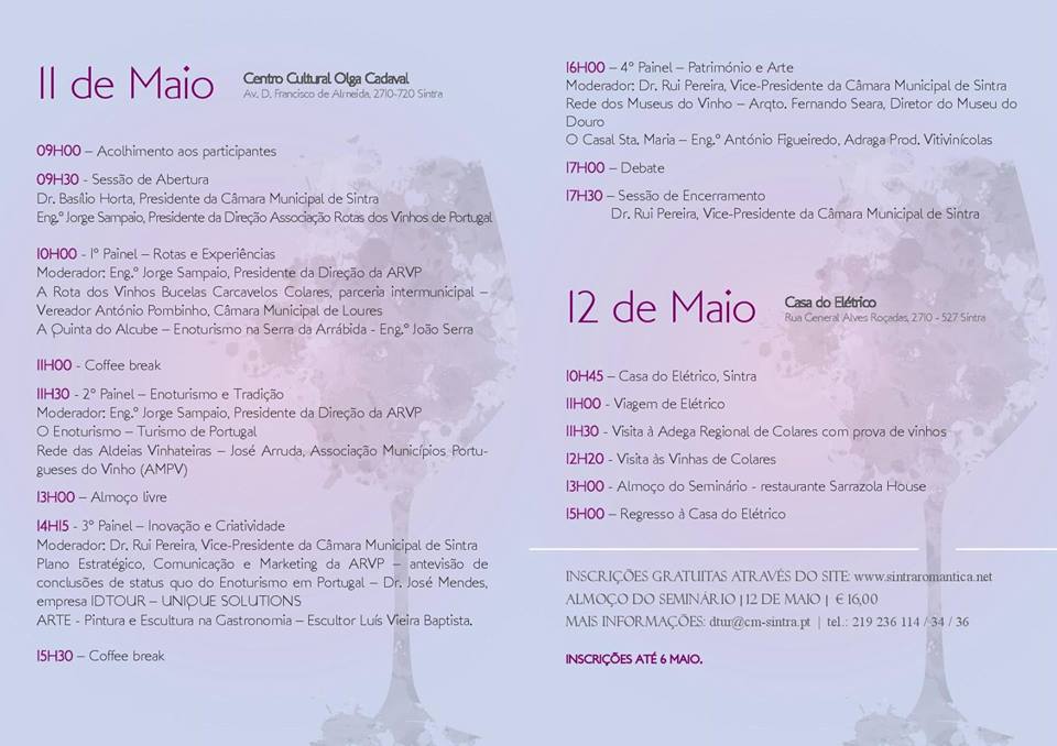 folheto do Programa - clique para ampliar