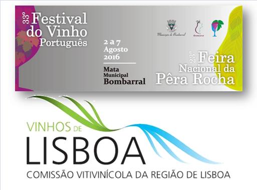 LOGO Festival do Vinho Português - Feira Nacional da Pêra Rocha