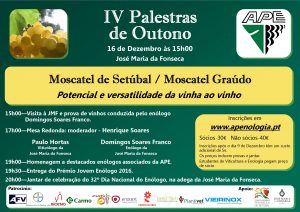 Flyer das Palestras de Outono