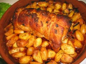 Pratos de Carne de Porco