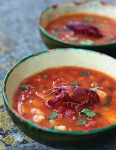 Sopa de Lagostins
