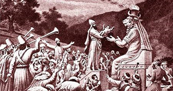 Sacrifício Babilónico em 4000 A.C.
