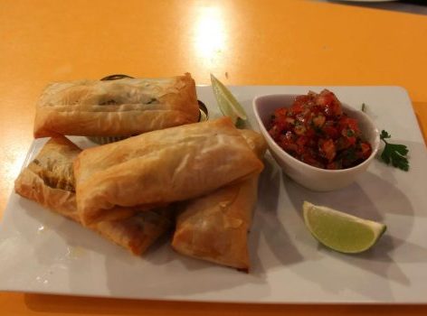 Sardinhas crocantes no forno com pimentos