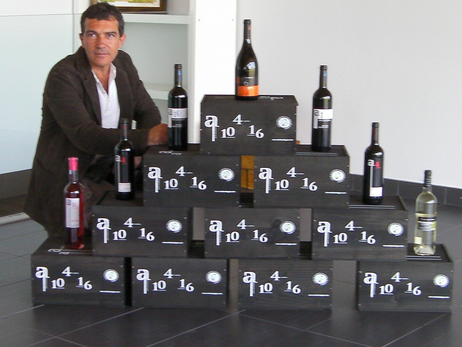 Antonio Banderas um ator que é produtor de vinhos 2