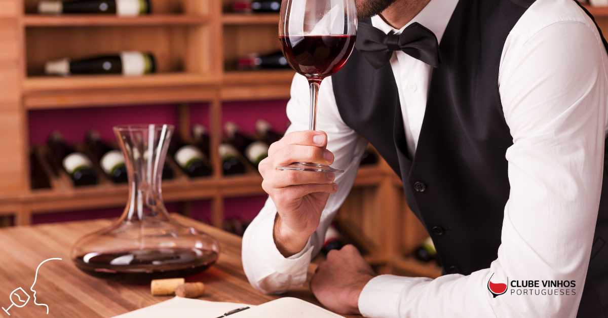 O sommelier ou Escanção como em Portugal é designado, é o profissional que cuida do Vinho.