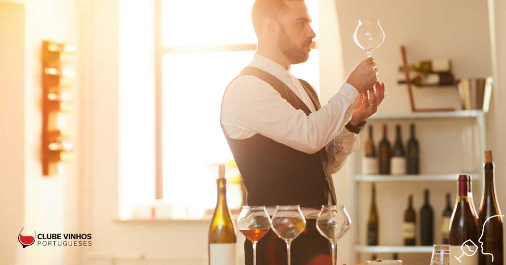 O sommelier (origem em França) ou escanção (em Portugal) é o profissional responsável por cuidar de tudo o que envolve Vinhos e bebidas num estabelecimento, nomeadamente da carta de bebidas de hoteis, restaurantes, bares, garrafeiras, etc. 