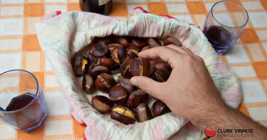 O Magusto e o São Martinho, inclui castanhas e vinho.