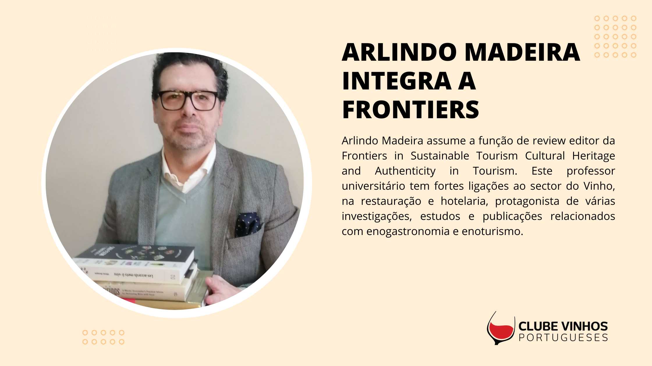 Arlindo Madeira integra a publicação científica Frontiers