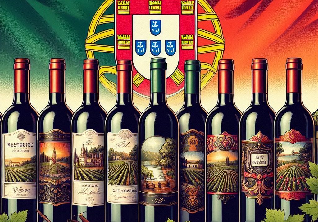 os melhores vinhos portugueses tintos 2024 até 10 euros