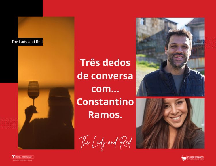 Três dedos de conversa com Constantino Ramos, é uma entrevista The Lady And Red