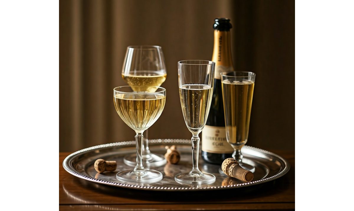 imagem sobre champanhe prosecco e cava