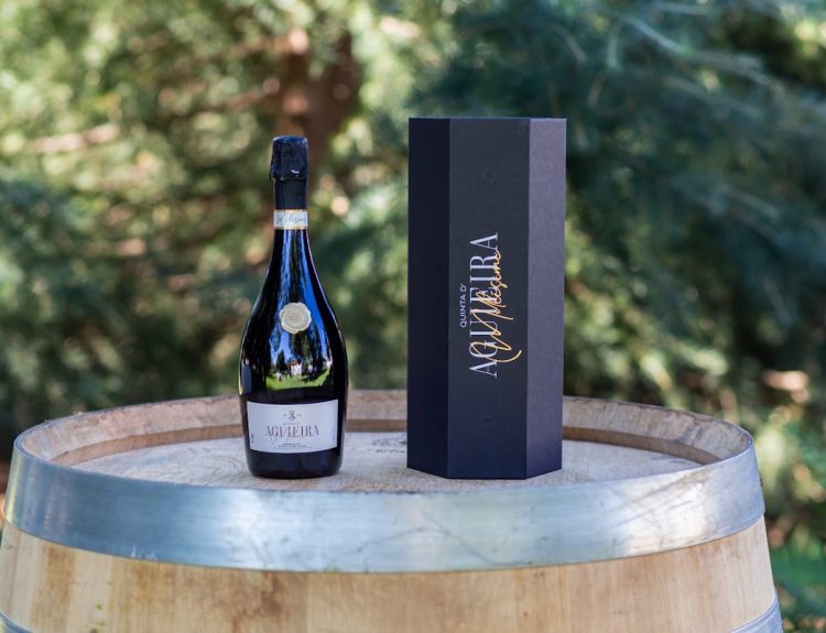 Foto do espumante Millésime da Quinta d’Aguieira