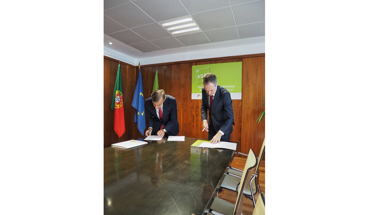 Foto da parceria entre ASAE e CVRA