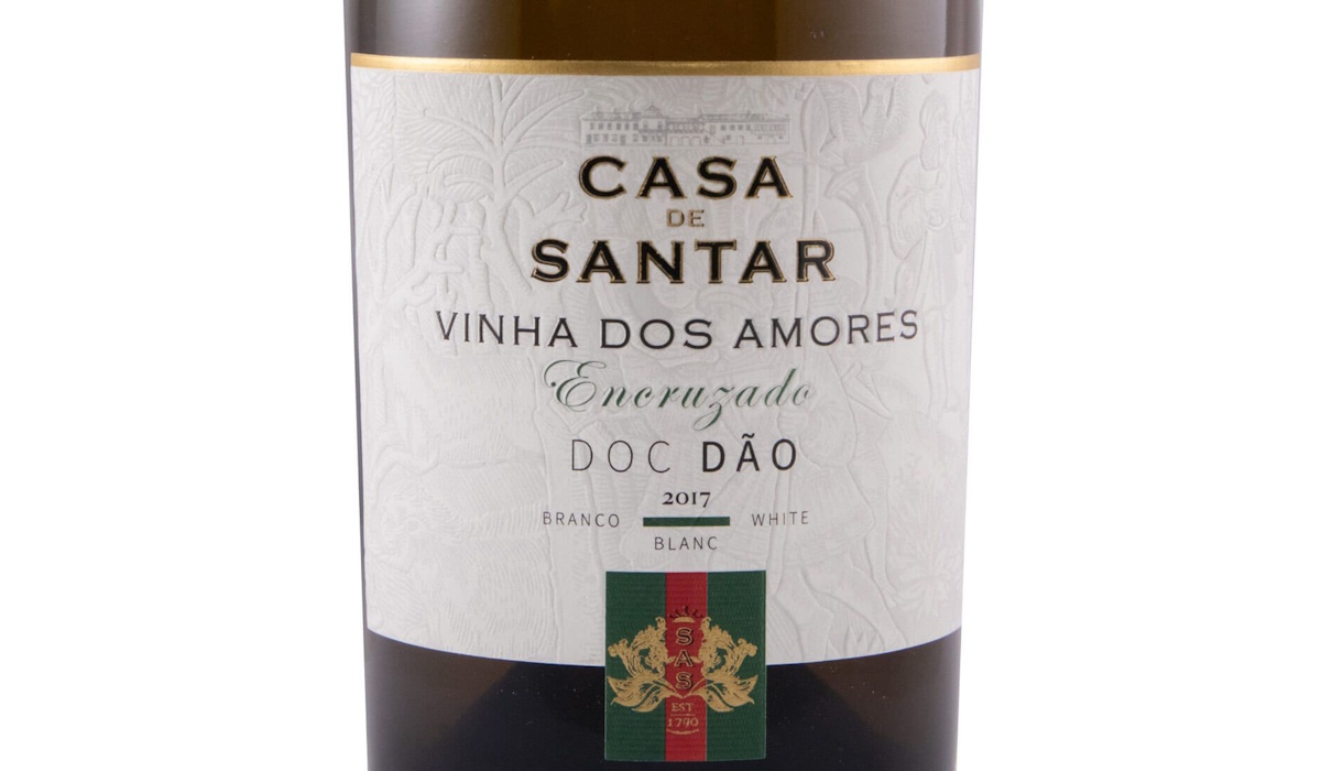 Rótulo do vinho Casa de Santar Vinha dos Amores 2017