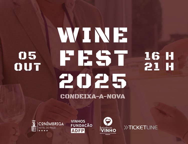 Foto do cartaz do WineFest_2025 em Condeixa