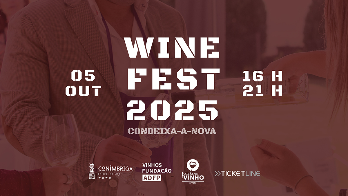 Foto do cartaz do WineFest_2025 em Condeixa
