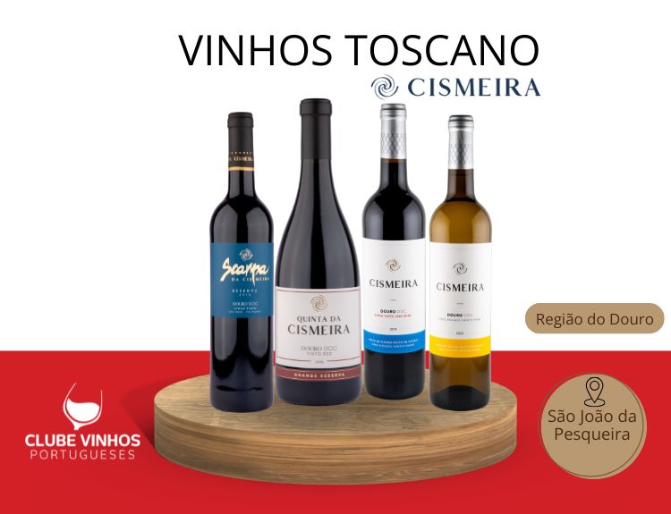 Os Vinhos Toscano são a excelência da Cismeira e SCARPA