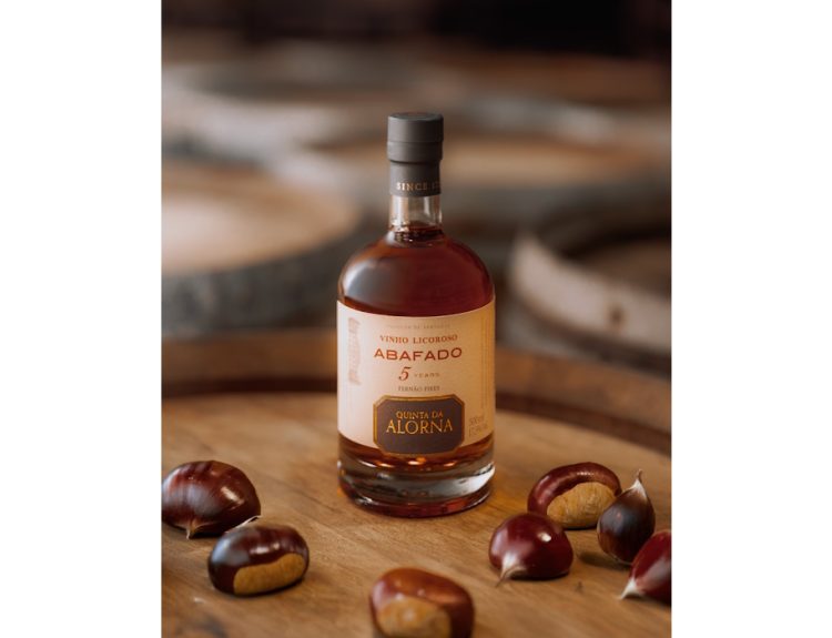 Foto do vinho abafado 5 anos da Quinta da Alorna