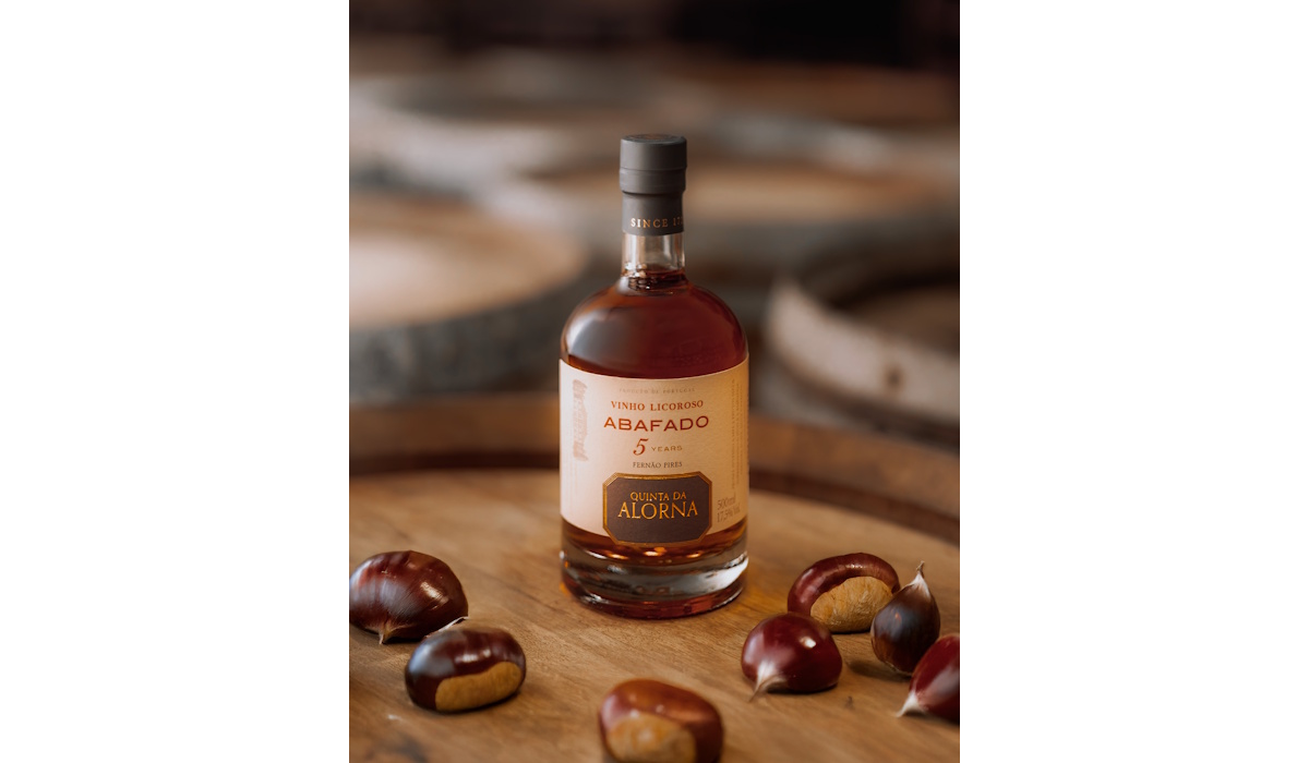Foto do vinho abafado 5 anos da Quinta da Alorna