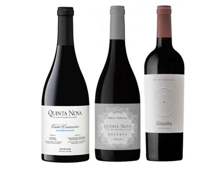 Foto dos vinhos quinta nova