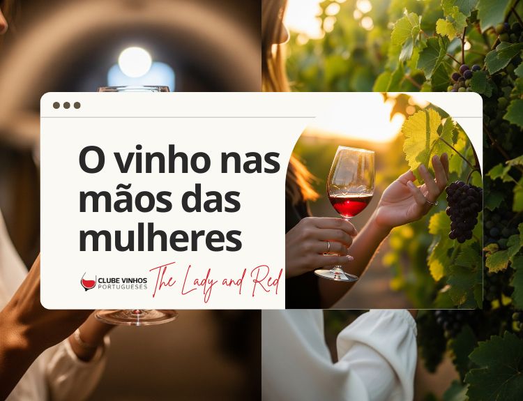 O vinho nas mãos das mulheres
