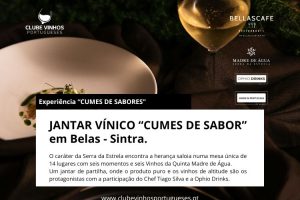 CUMES DE SABOR, Experiência num Jantar Vínico no BellasCafé Restaurante