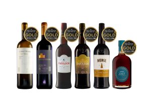 Foto dos Vinhos da Adega de Melgaço que ganharam 6 premios