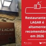 Restaurante O LAGAR é altamente recomendável em 2026