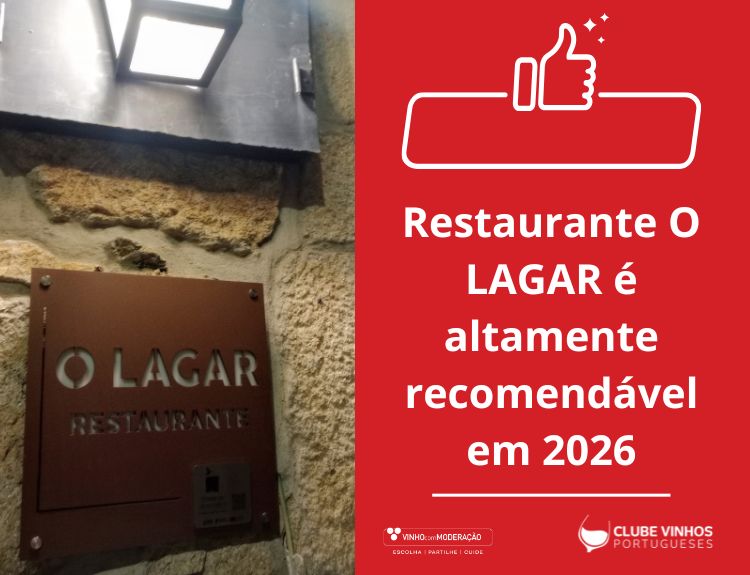 Restaurante O LAGAR é altamente recomendável em 2026