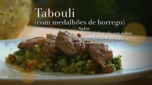 Tabouli Com Medalhões de Borrego